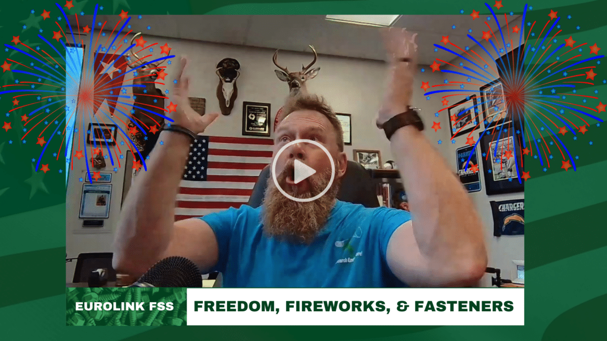 [Eurolink] VLOG July 2024 - Freedom, Fireworks, & Fasteners thumbnail with play button