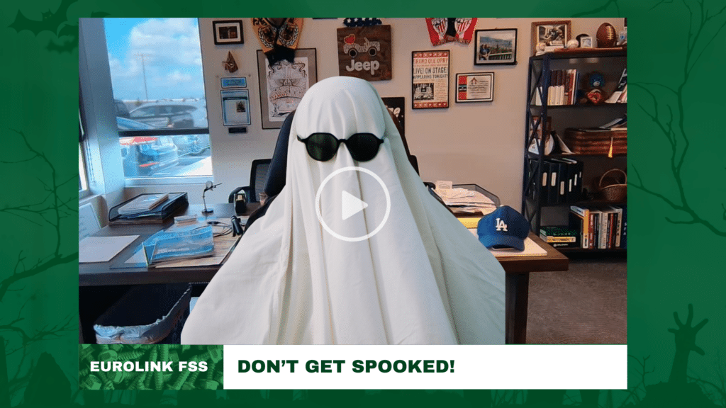 [Eurolink] VLOG October 2024 - Halloween - Don't get spooked - Thumbnail w play button