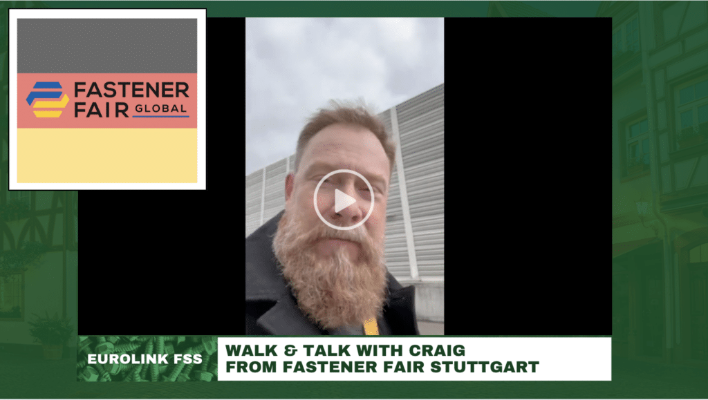 [Eurolink] VLOG March:April 2025 - Fastener Fair Stuttgart thumbnail w: play button