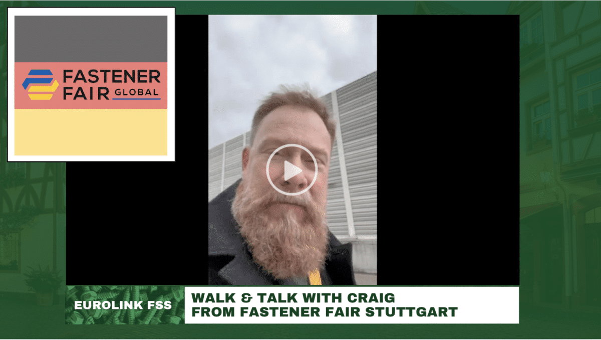 [Eurolink] VLOG March:April 2025 - Fastener Fair Stuttgart thumbnail w: play button